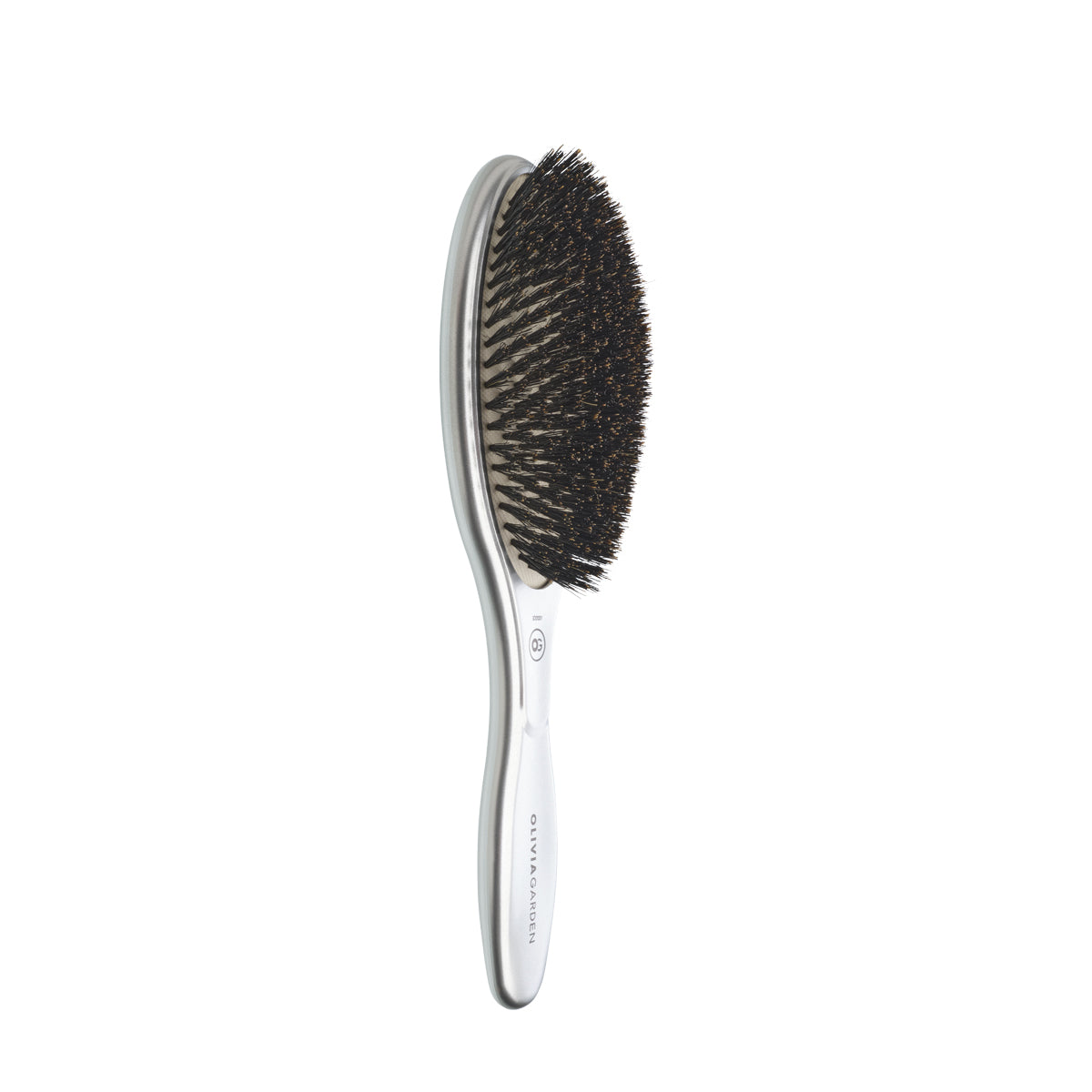 Expert Care Oval Silver Boar Brush