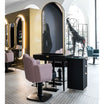 Coiffeuse SARAH Easy Centrale 2 Places Noir Maletti