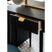 SARAH Plus Central Dressing Table 2 Places Black Maletti
