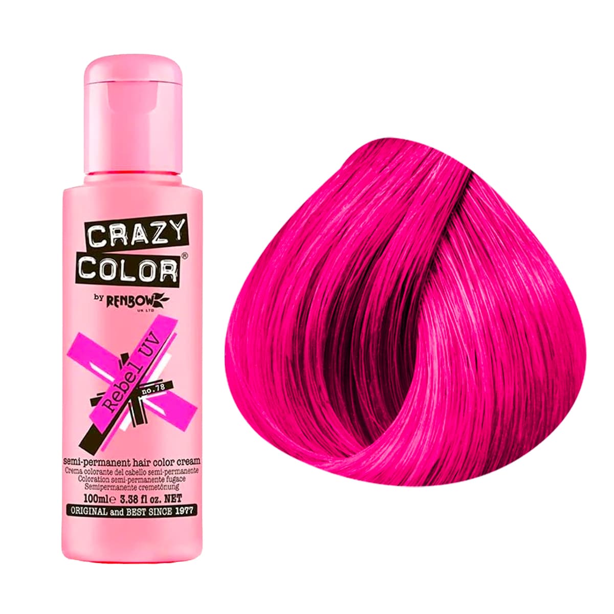 Coloration semi-permanente Crazy Color