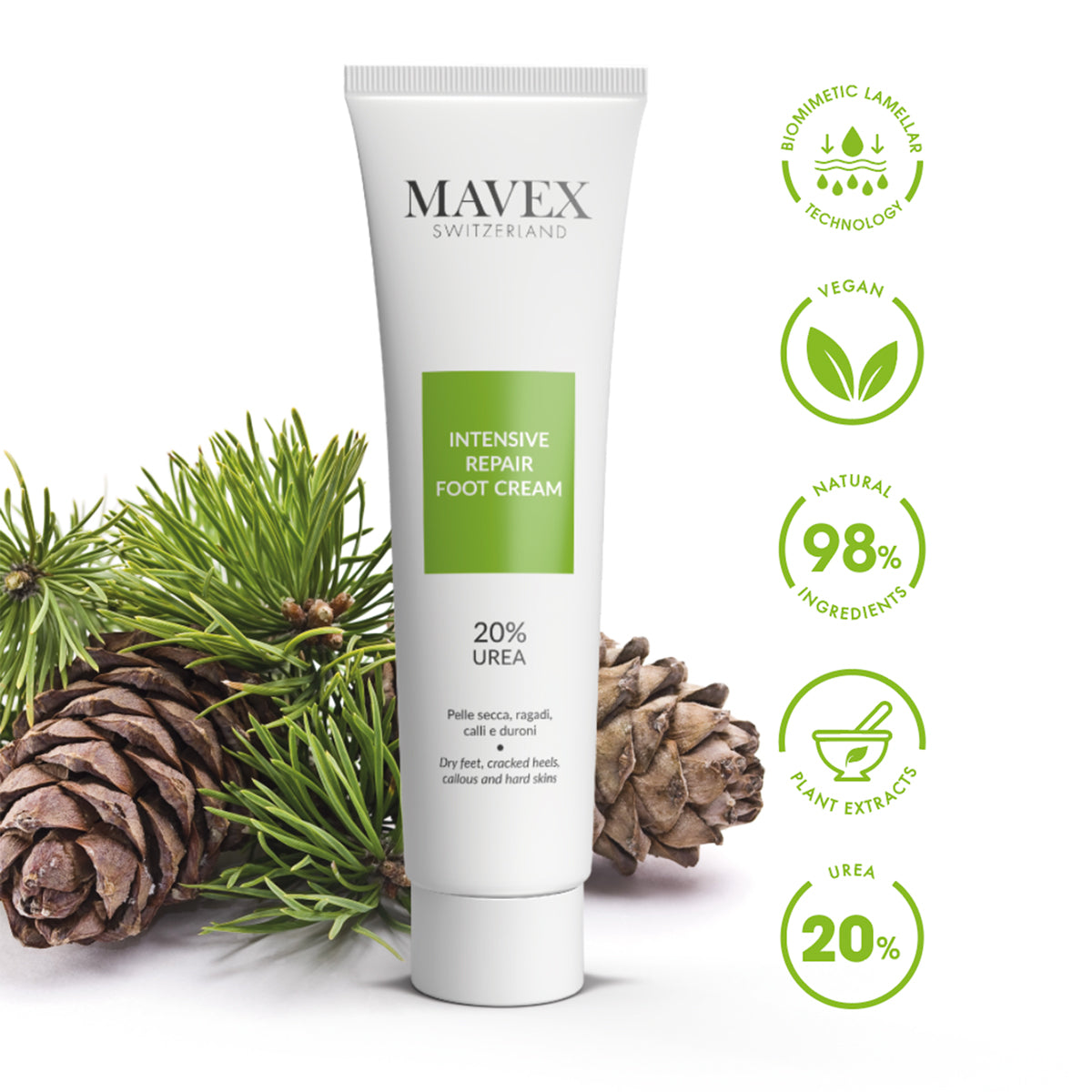 Crème Réparation Intensive Pieds Abîmés