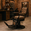 FOCALLO Men's Vintage Brown Armchair