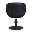 Fauteuil de Coiffure CHLOE BR Noir Base Ronde Noire