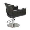 MONIQUE Black Armchair Block Base