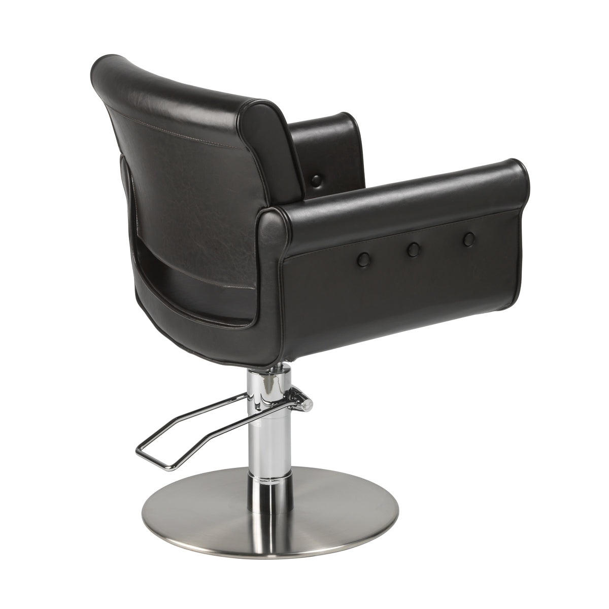 MONIQUE Black Armchair Block Base