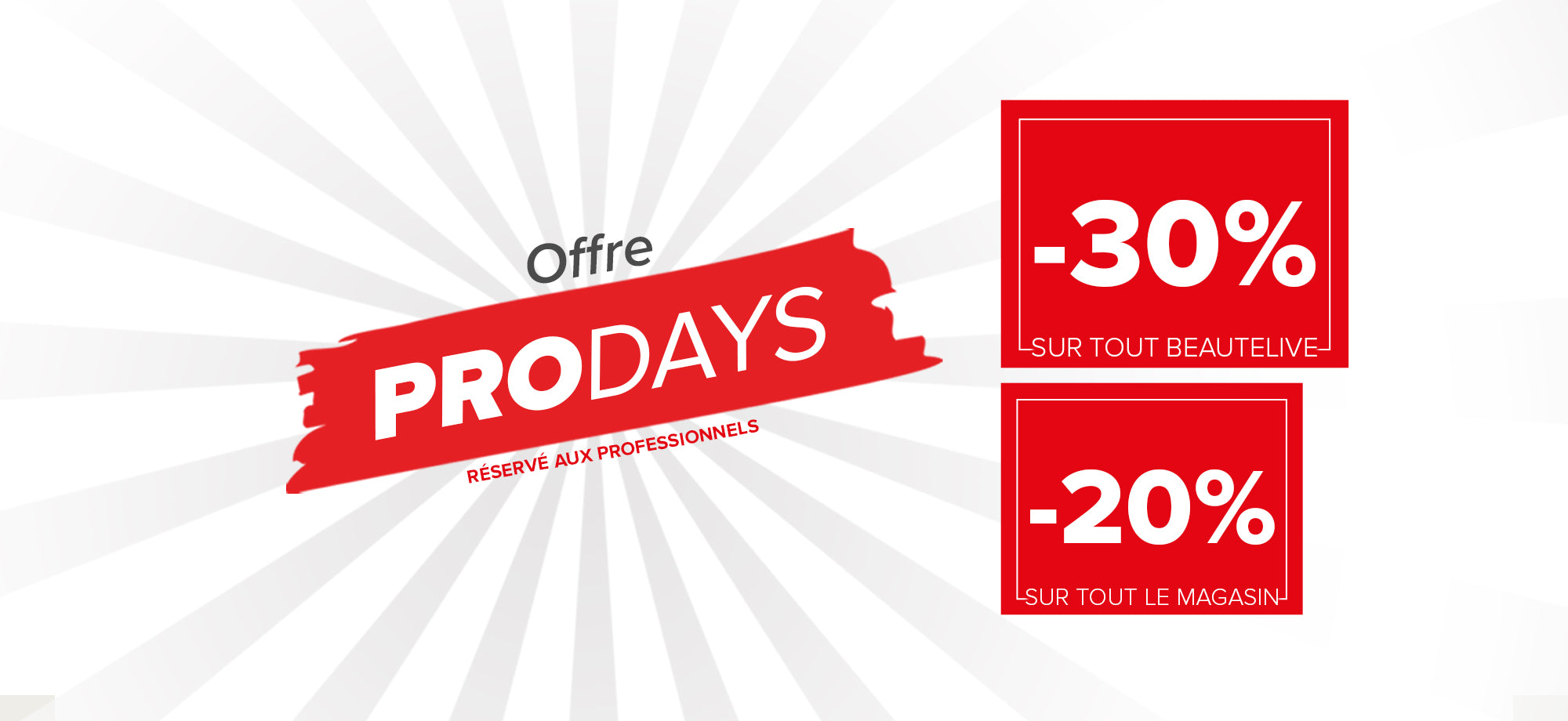 Promotions exclusives