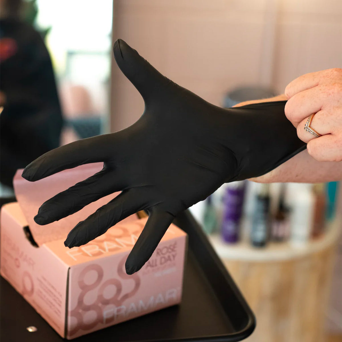 Gants Nitrile MIDNIGHT MITTS X100