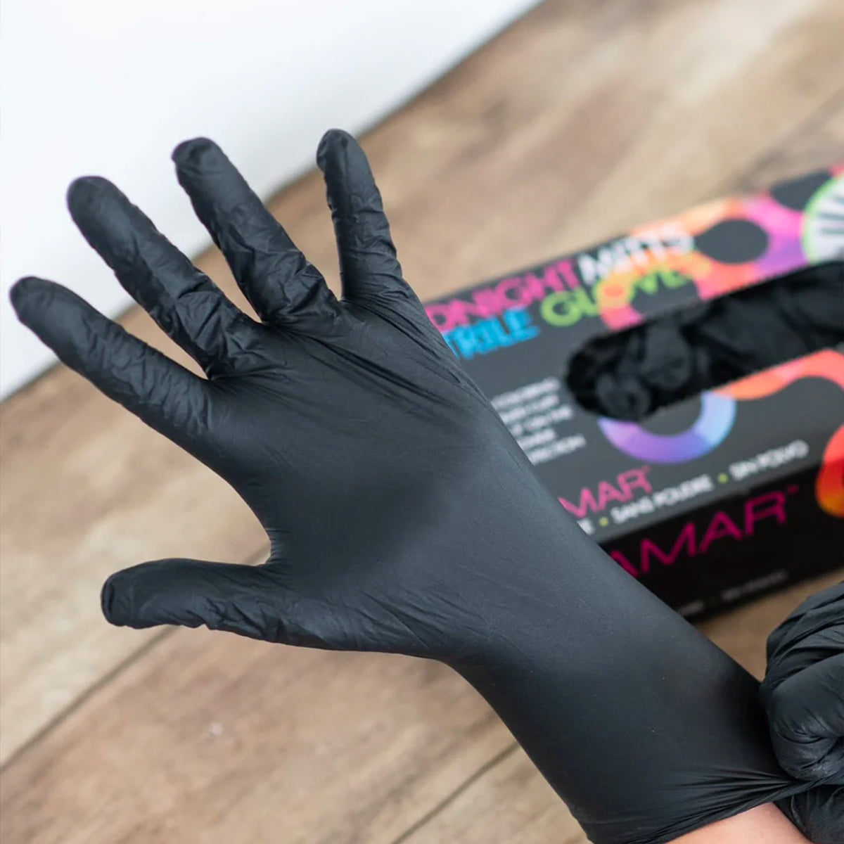 Gants Nitrile MIDNIGHT MITTS X100