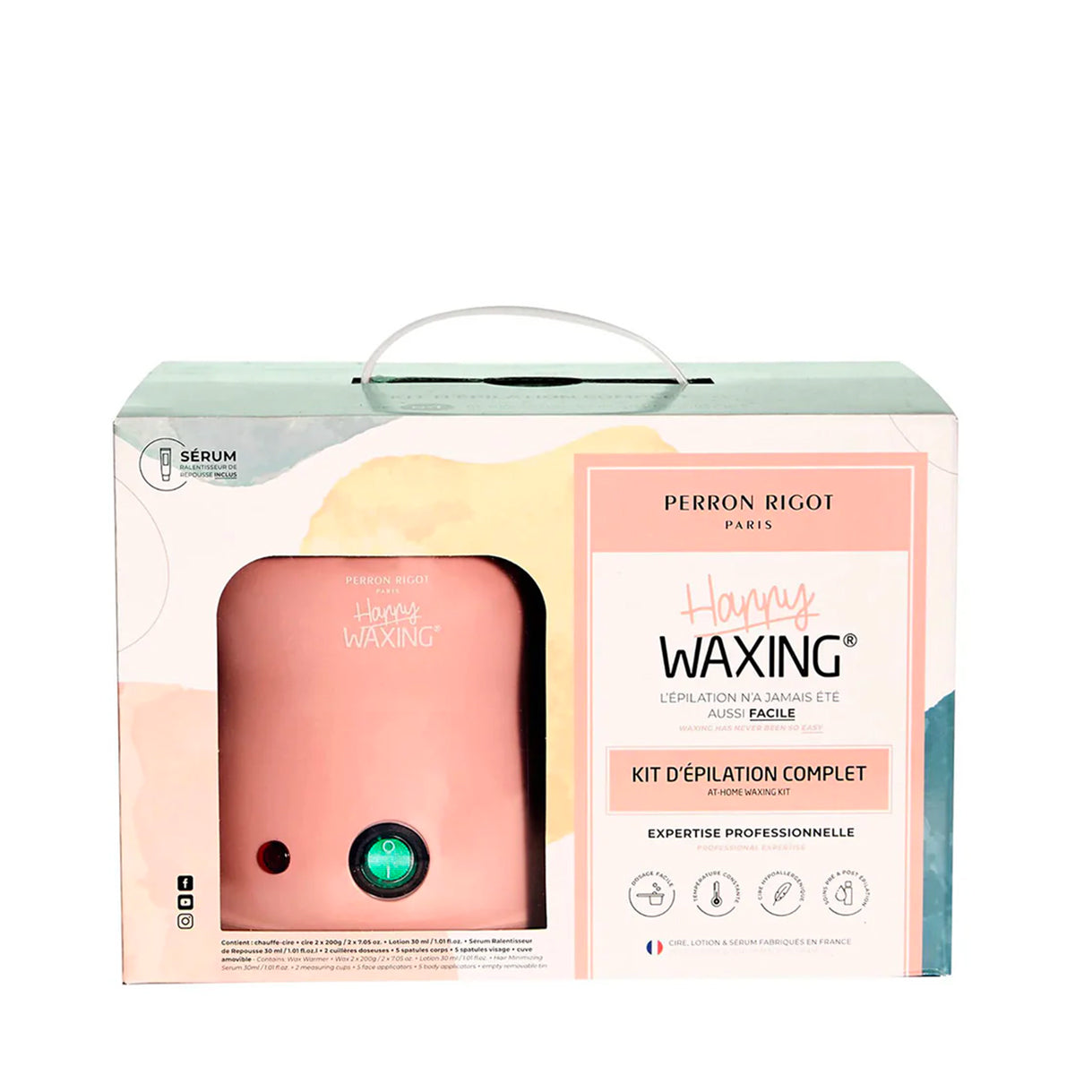 HAPPY WAXING Complete Hair Removal Kit