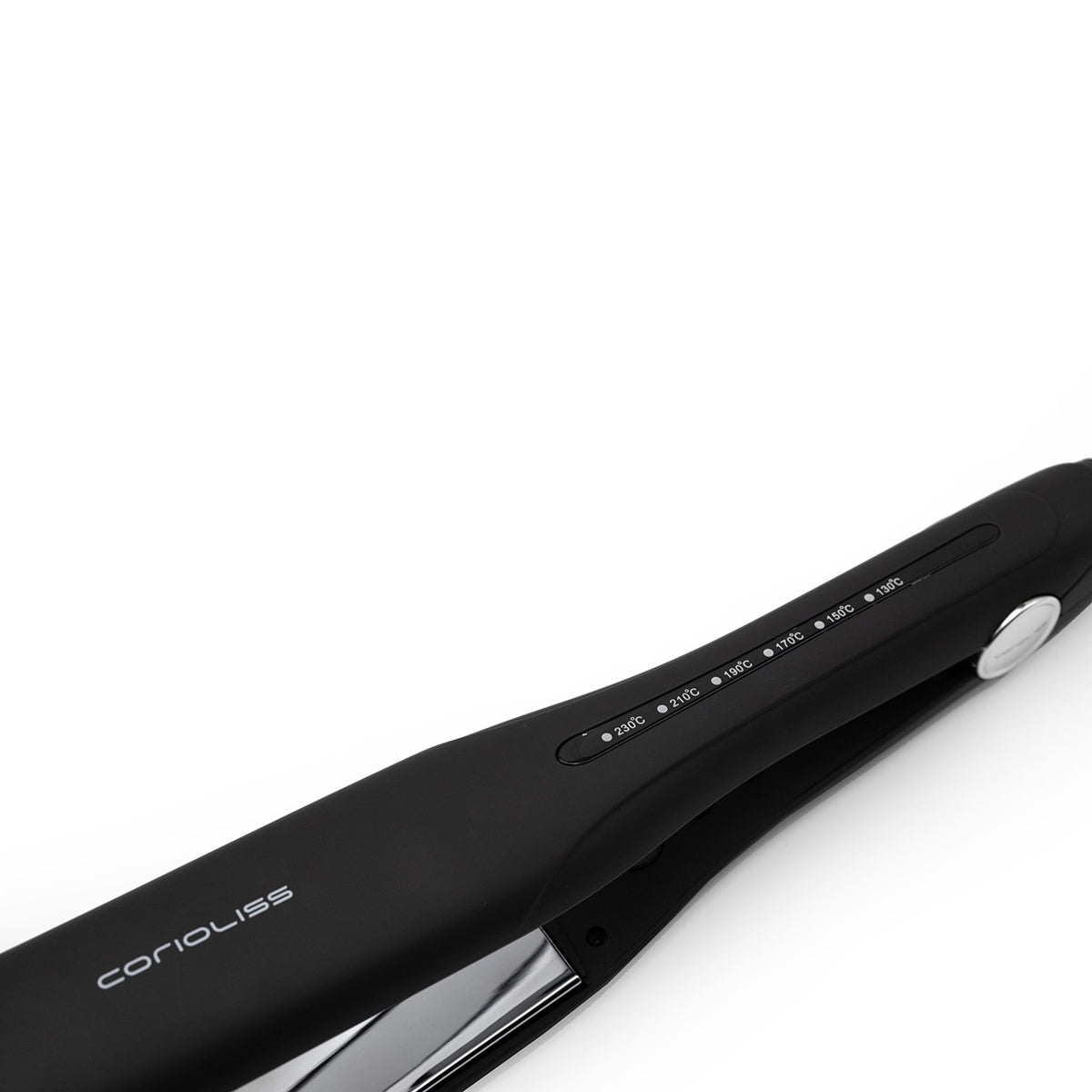 Wide Black Soft Touch Straightener