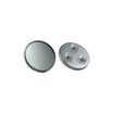 Chrome Round Mirror with 3 Suction Cups, 10x Magnification, 15cm Diameter