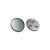 Chrome Round Mirror with 3 Suction Cups, 10x Magnification, 15cm Diameter