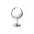 Chrome Round Magnifying Pedestal Mirror X10 Magnification 15cm Diameter
