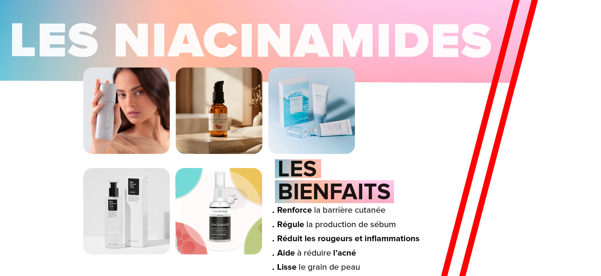 Le pouvoir du Niacinamide (Vitamine B3)