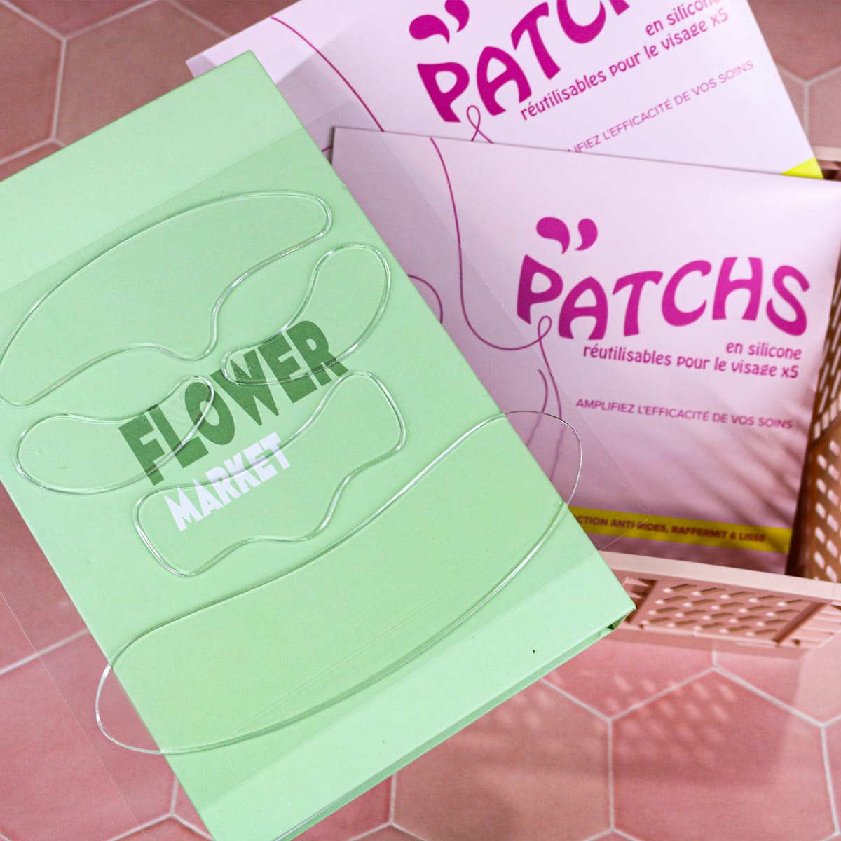 Patchs Visage Réutilisables en Silicone
