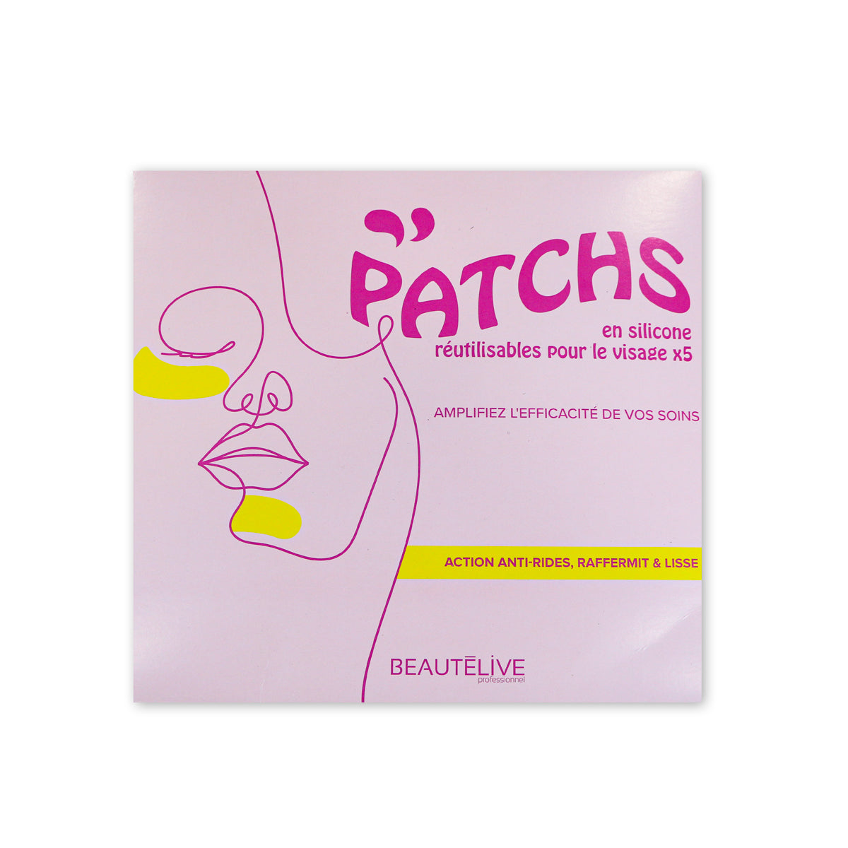 Patchs Visage Réutilisables en Silicone