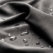 Peignoir Cape avec Manche Noir Fermeture à Velcro