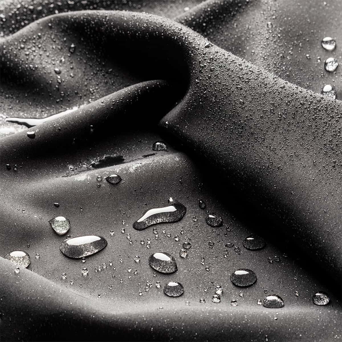 Peignoir Cape avec Manche Noir Fermeture à Velcro