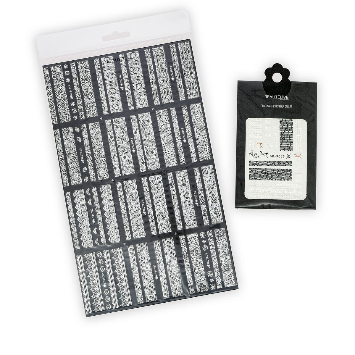 Stickers en dentelles pour ongles
