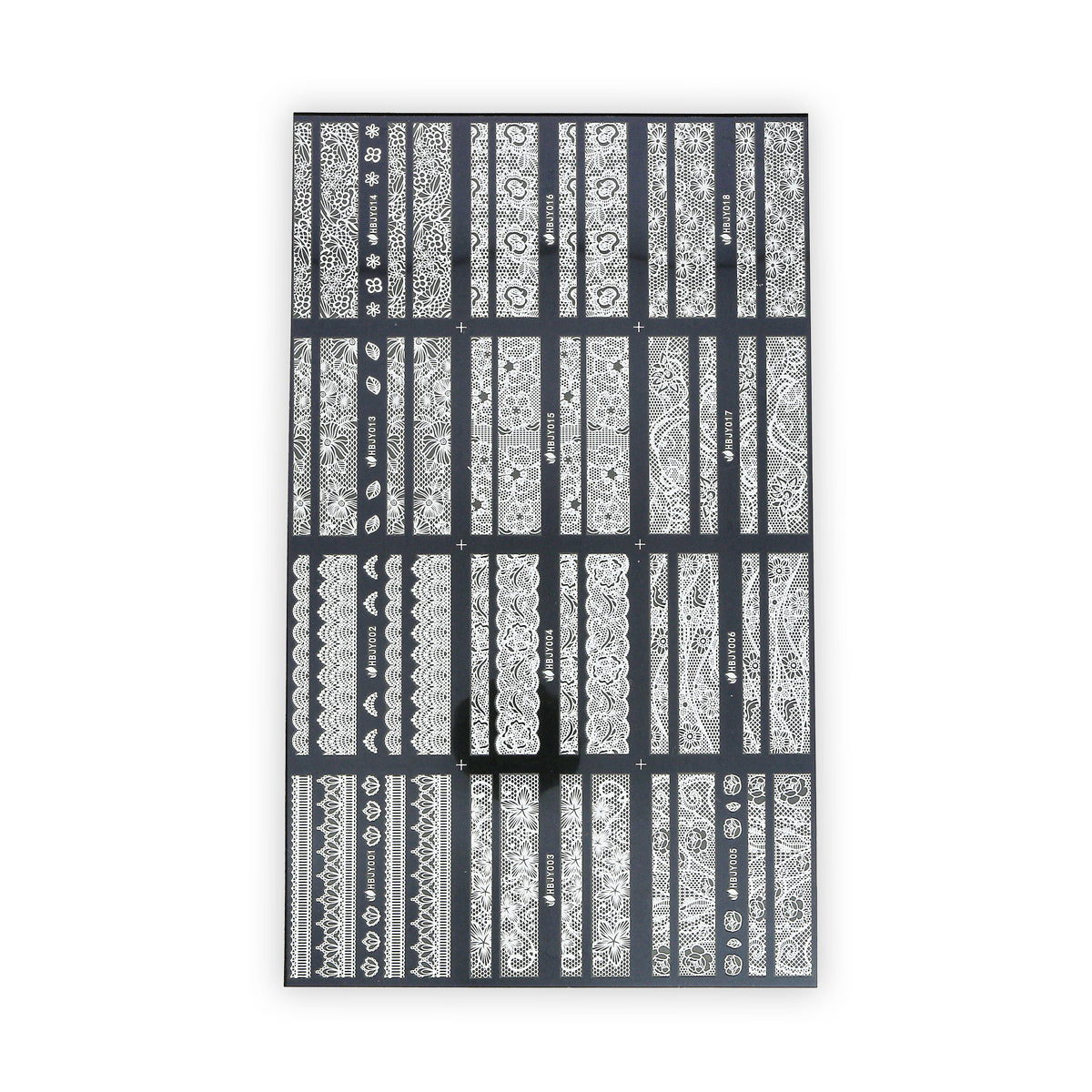 Stickers en dentelles pour ongles