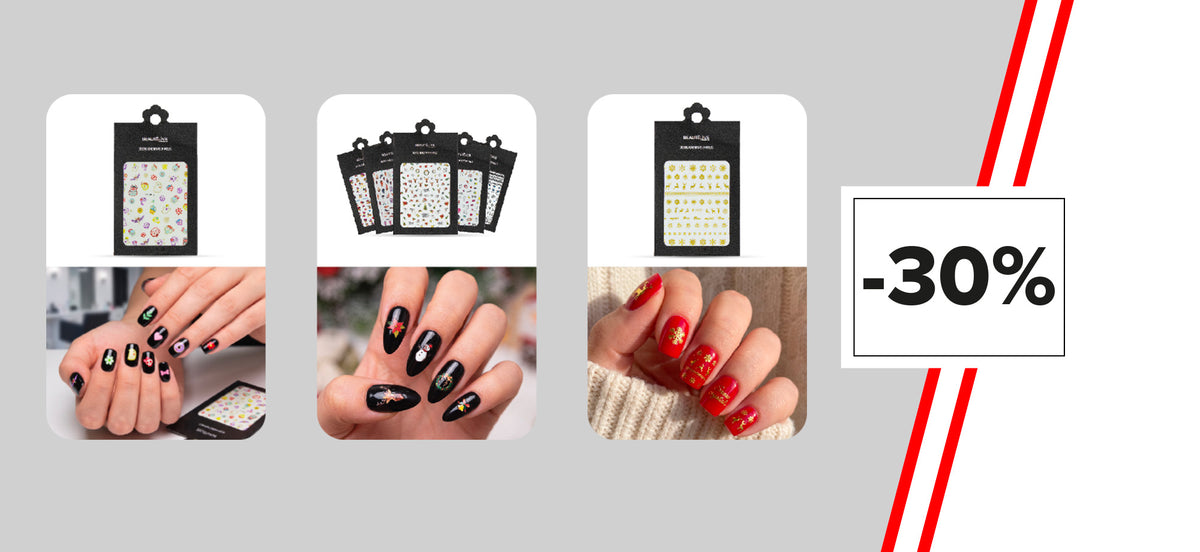 Les fêtes s'invitent sur vos ongles !