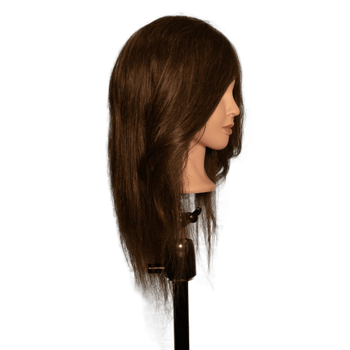 Tête Malléable LANA Brune 35cm Spéciale Balayage