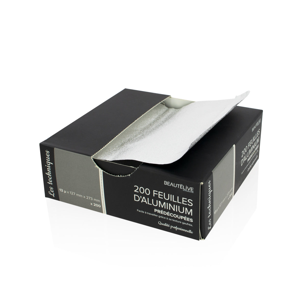 Pre-cut aluminum foil sheets 127x273mm x200