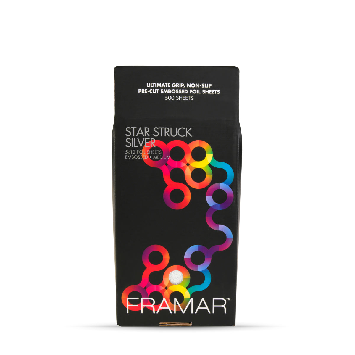 Embossed aluminum 500 sheets 12x30cm
