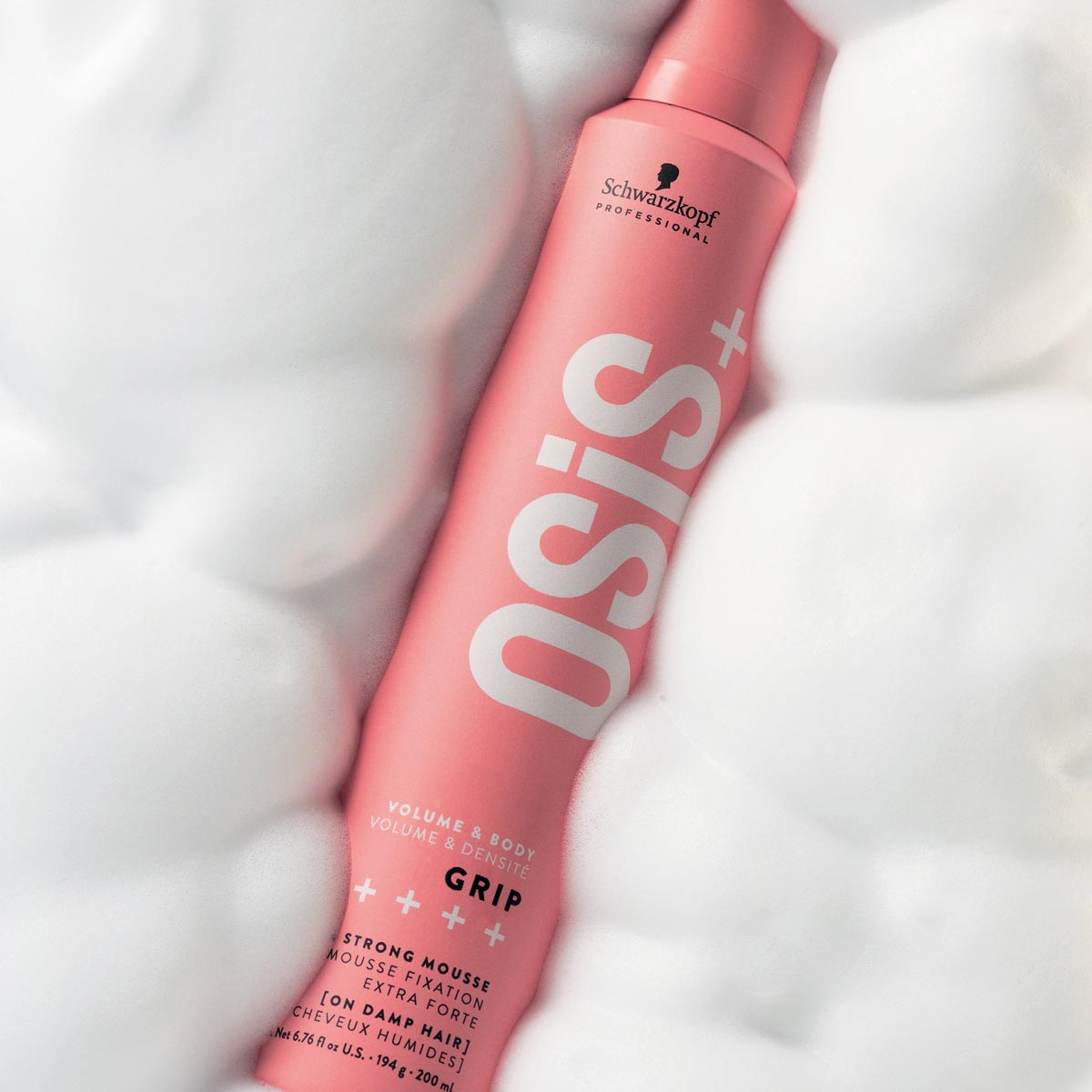 Mousse Coiffante Fixation Extra-Forte GRIP Osis+