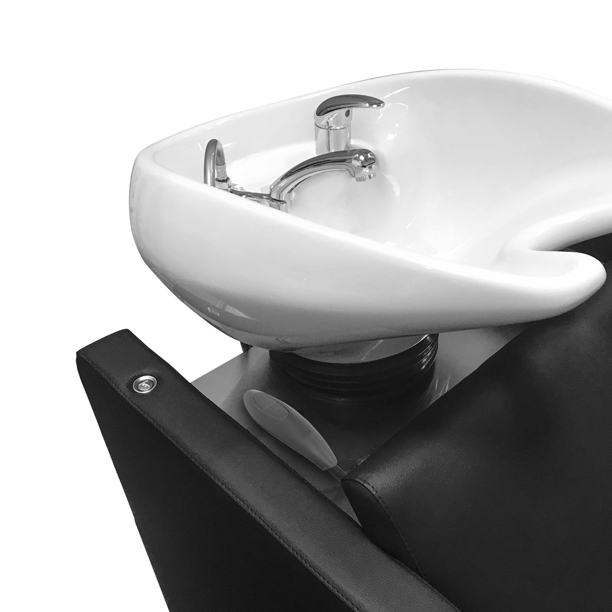 Bac Adrien 2 places Massage Air Dos Lève-jambes électriques Cuvette Blanche