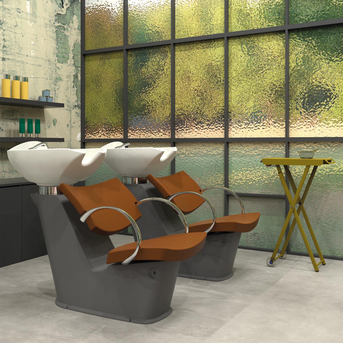 Bac Lady KATY Structure Grise