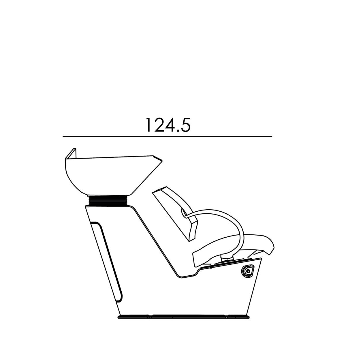 Bac Lady KATY Structure Noire