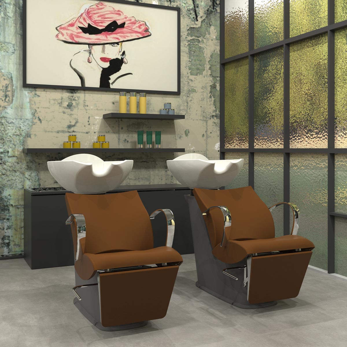 Bac Lady Lion Plus Structure Grise lève-jambes manuel