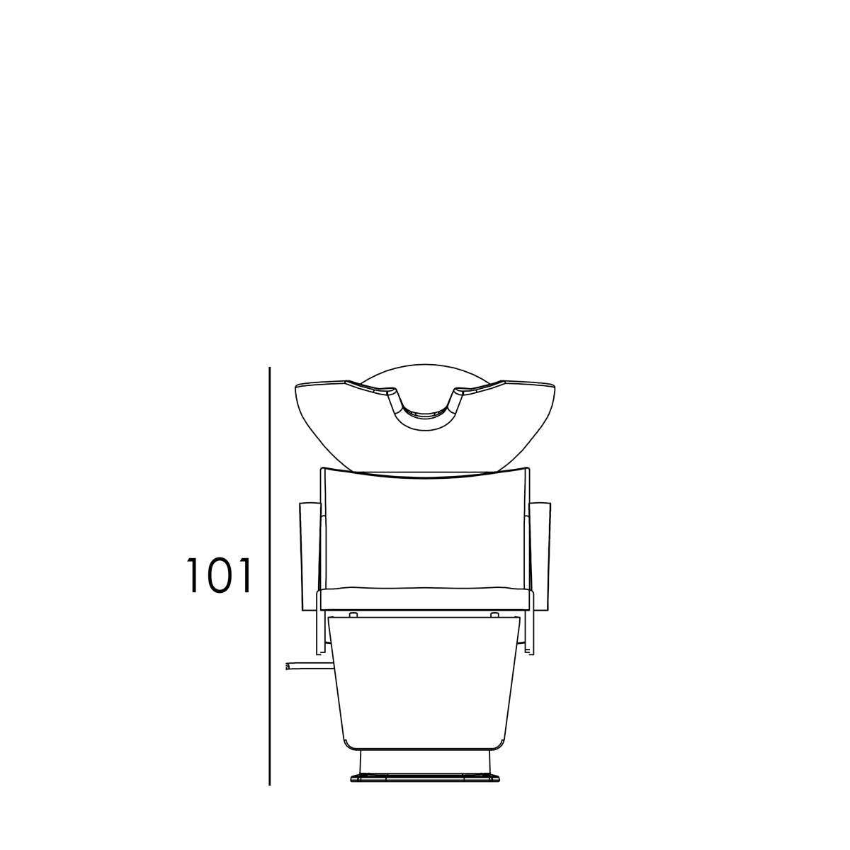 Lady Lion Plus Gray Structure bedpan with manual leg lifter