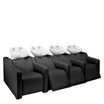 NEW YORK 4-seater spa Electric leg rests