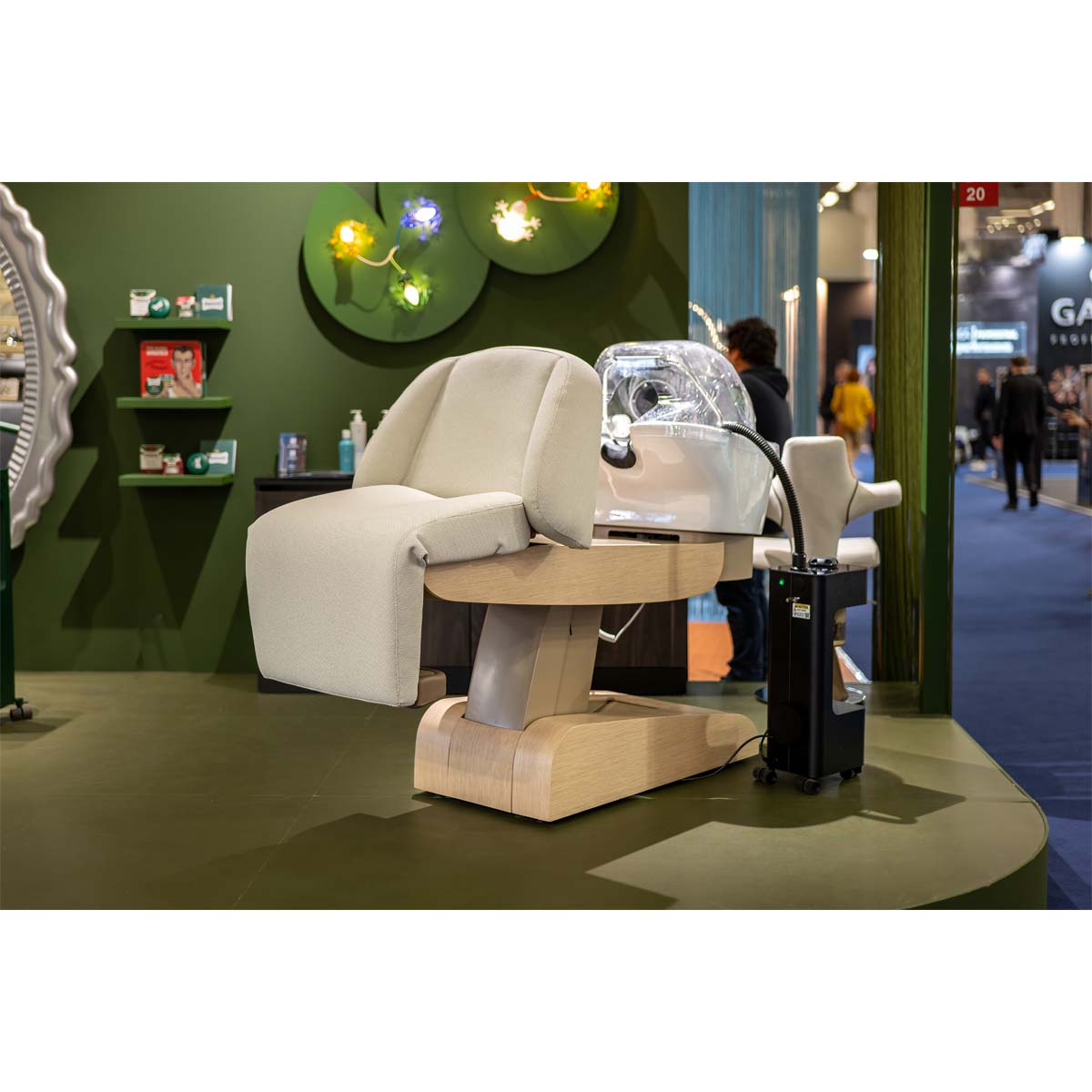 HEAVEN Relax bathtub + Igloo Shirodara + Vapomist 1 + Headrest