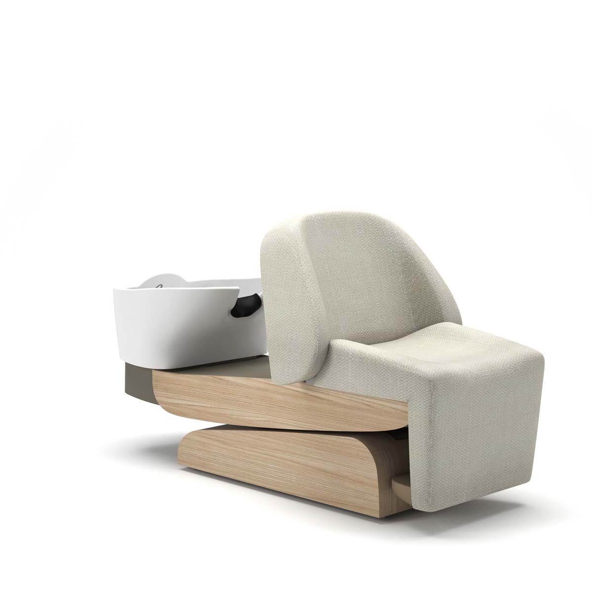 HEAVEN Relax bathtub + Igloo Shirodara + Vapomist 1 + Headrest