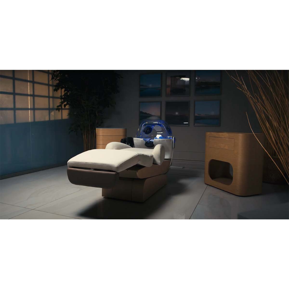 HEAVEN Air Massage Tub + Shirodhara Igloo + Vapomist 1 + Headrest
