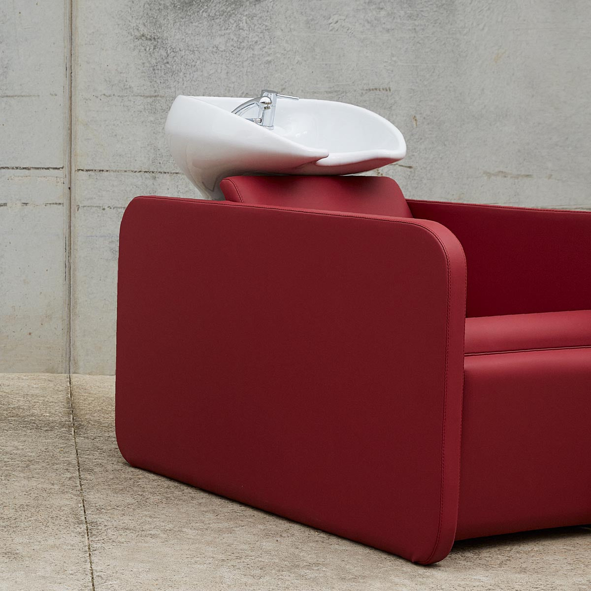 Bac MATHIEU 1 place Fixe Cuvette Blanche