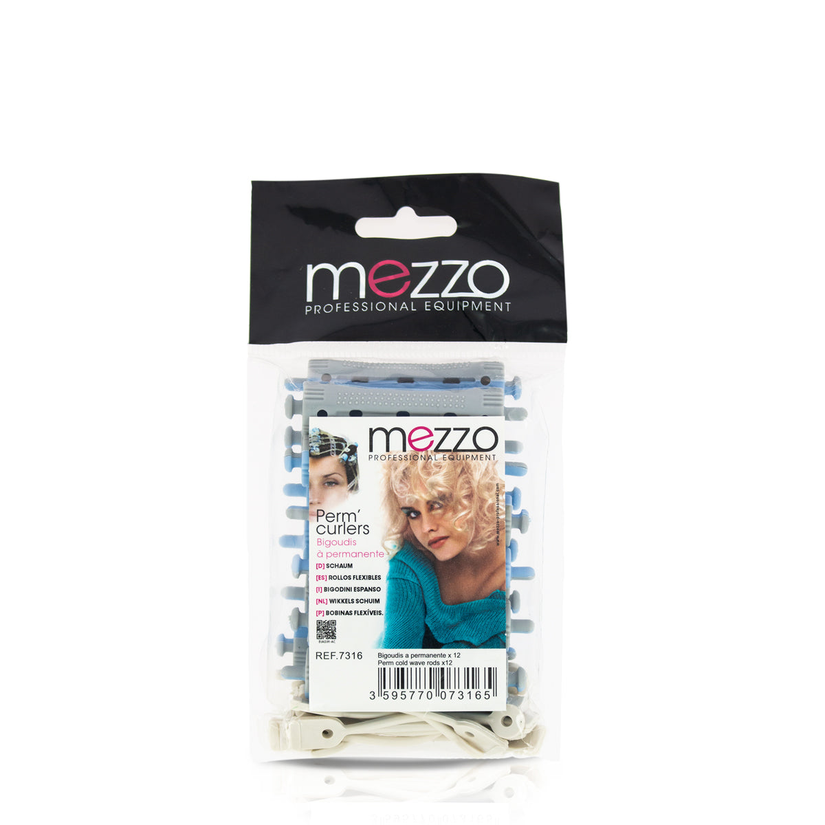 Bigoudis permanente Bleu/Gris