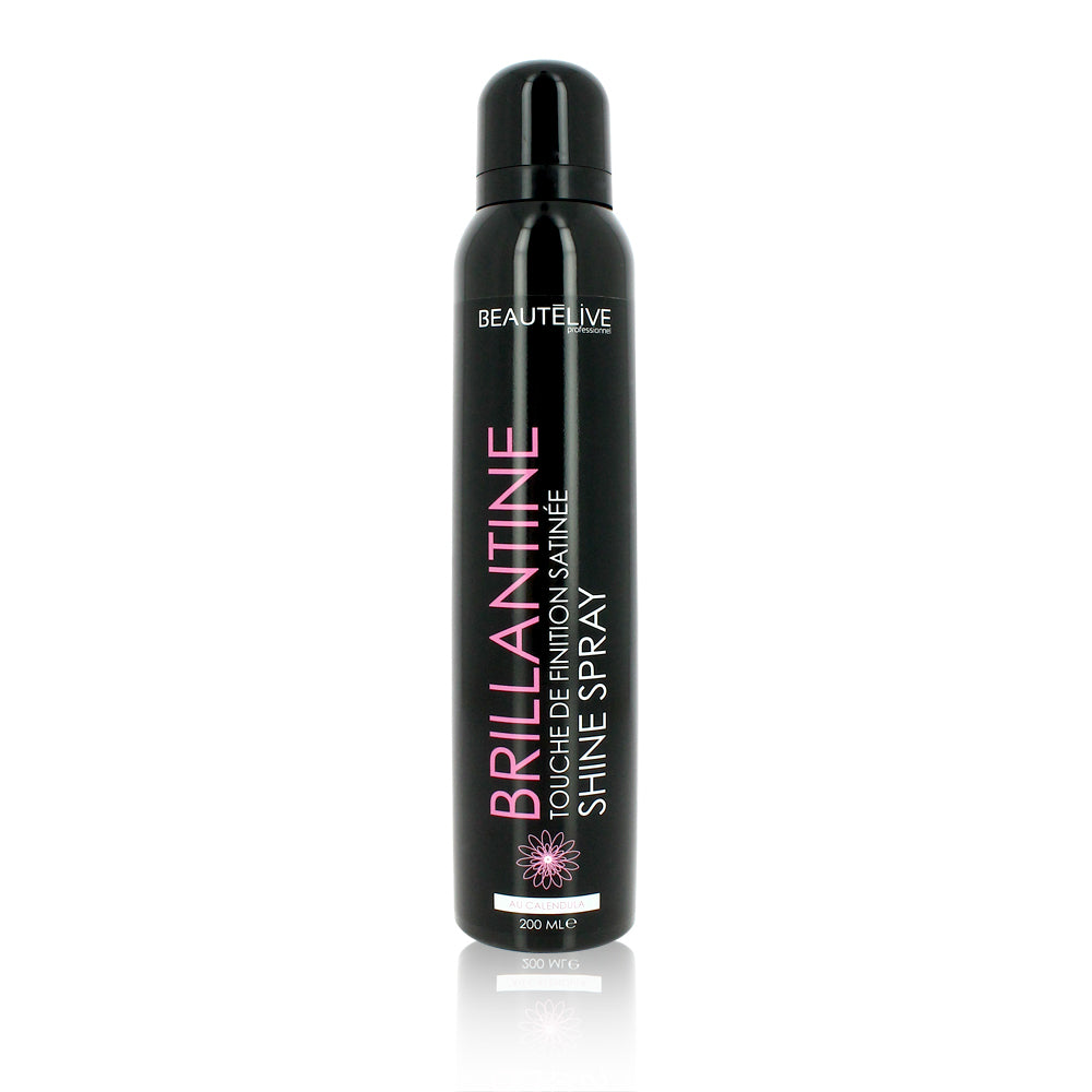 Brillantine touche de finition satinée