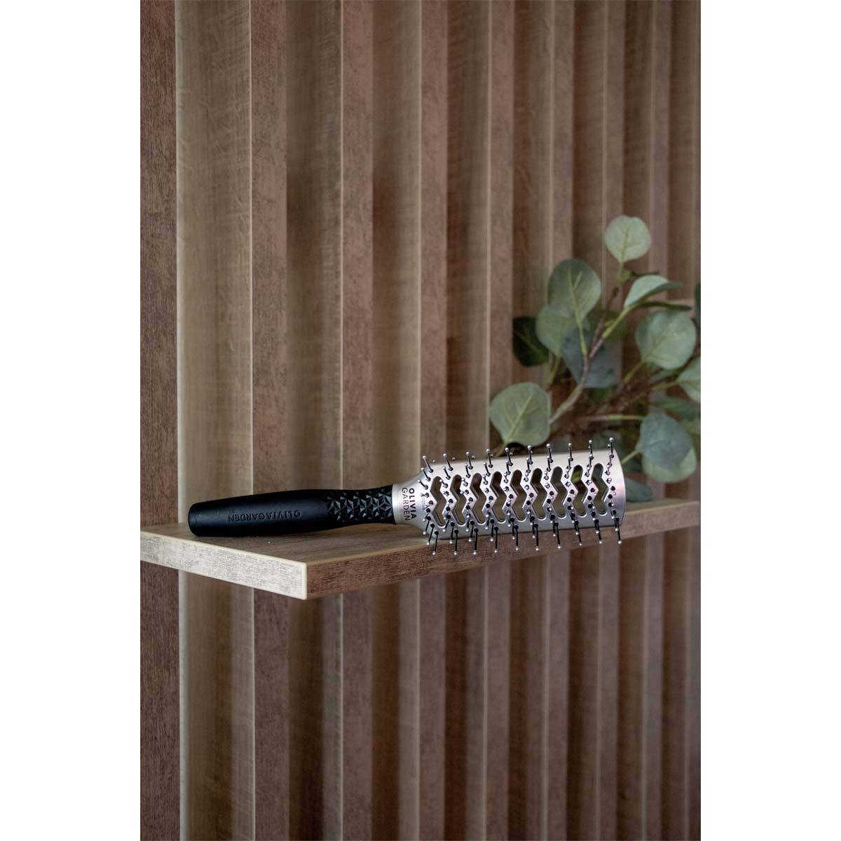 Essential Style Double Tunnel Brush Silver