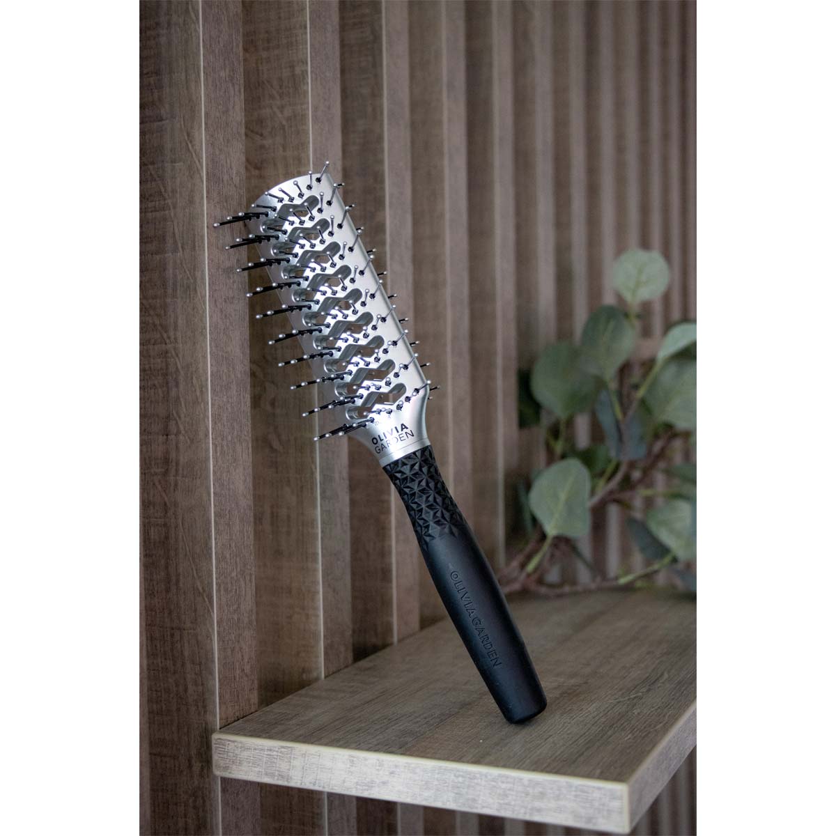 Essential Style Double Tunnel Brush Silver