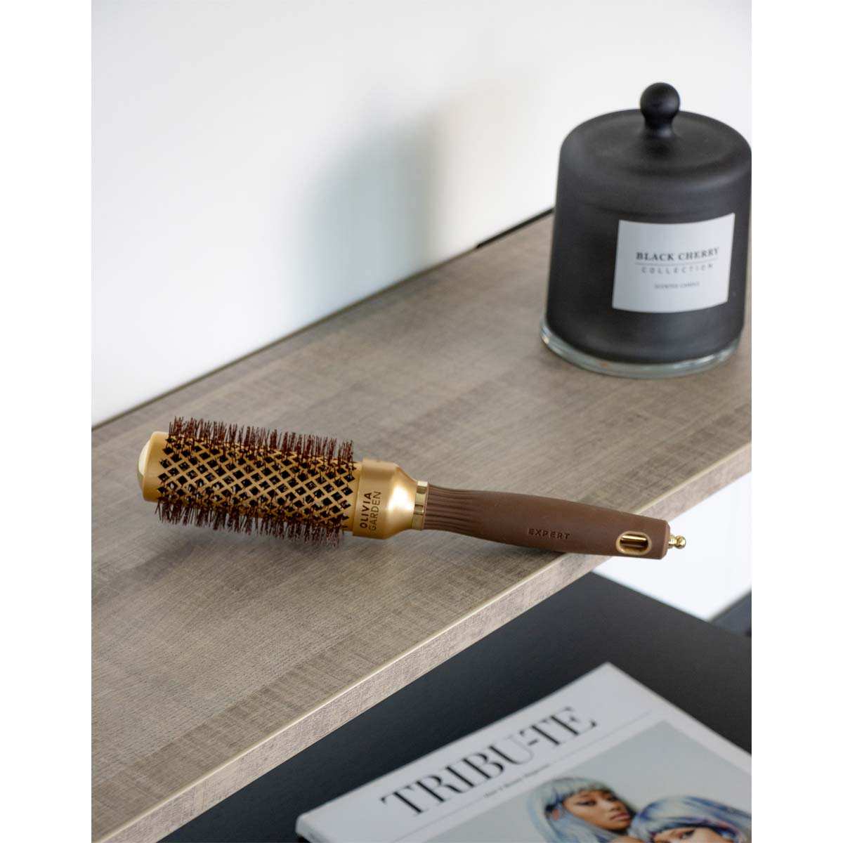 Brosse Expert Blowout Shine Gold & Brown