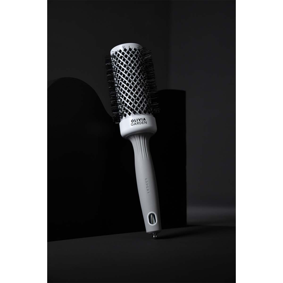 Expert Blowout Shine Brush White & Grey