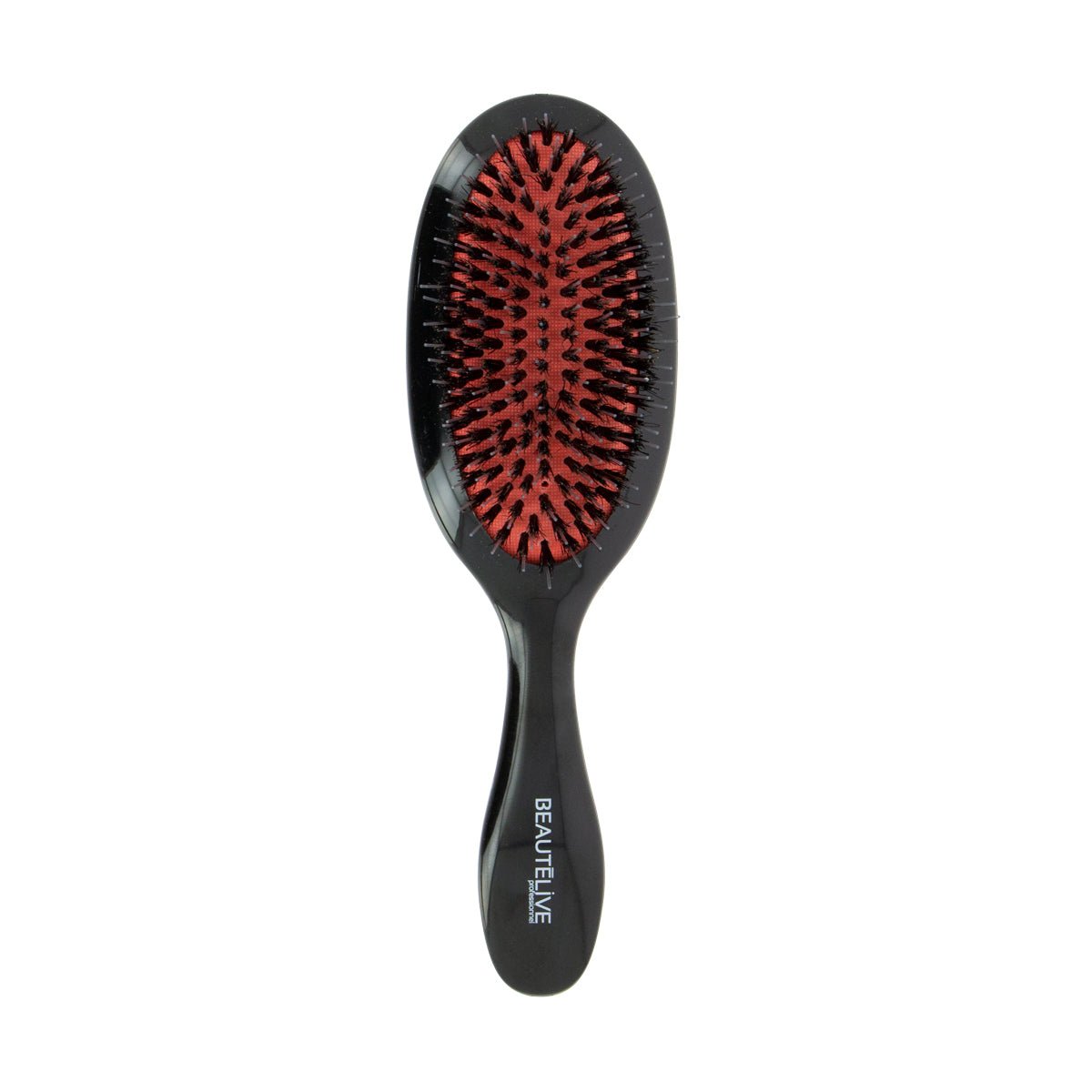 Pneumatic brush with mixed bristles