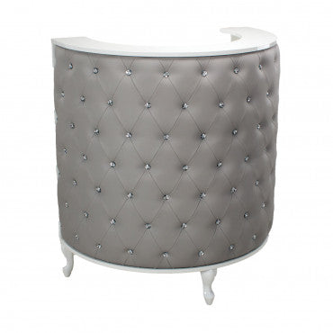 OBSESSION I Crate Matt White Structure Quilted Swarovski Crystals