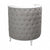 OBSESSION I Crate Matt White Structure Quilted Swarovski Crystals