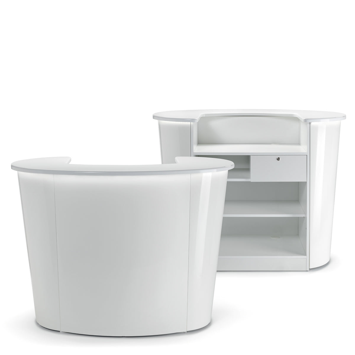Caisse Pandora Slim blanc brillant