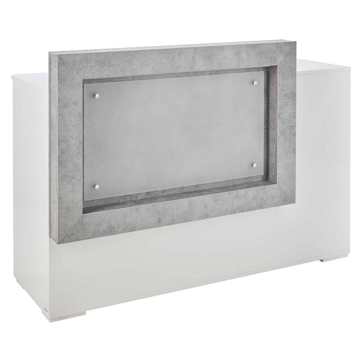 Caisse ROMA Structure Blanc Mat Eclairage LED